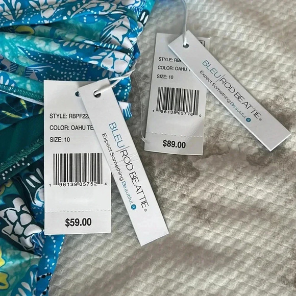 Bleu Rod Beatttie Paradise Found Tankini Swimsuit Top and Bottom - Picture 11 of 12